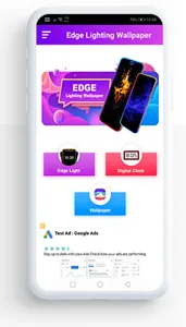 Edge Lighting & Live Wallpaper screenshot 1