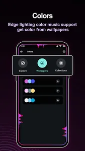 Edge Lighting on Music Play screenshot 2