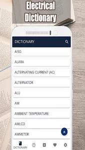 Electrical Dictionary screenshot 1