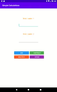 Simple Calculation App screenshot 3