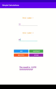 Simple Calculation App screenshot 4