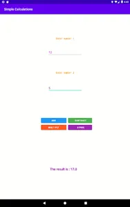 Simple Calculation App screenshot 5