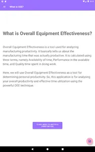 CalculateOEE screenshot 10