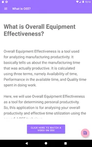 CalculateOEE screenshot 6