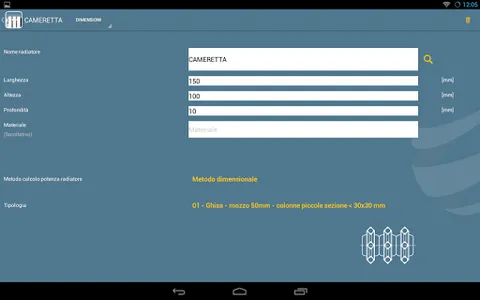 Rilievo Radiatori screenshot 13