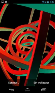 3D Hypnotic Spiral Rings FREE screenshot 7