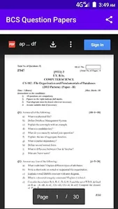 Pune University BCS Question P screenshot 2
