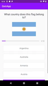 Country Quiz screenshot 1