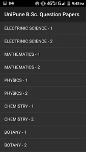 Pune University BSc Question P screenshot 1