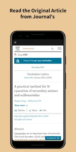 Shorticle : Research Articles screenshot 7