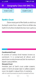 Geography Class 6th SNC Book screenshot 3