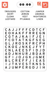 Word Search Games in english screenshot 2