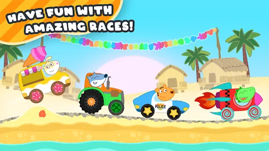 Racing Cars for kids screenshot 0