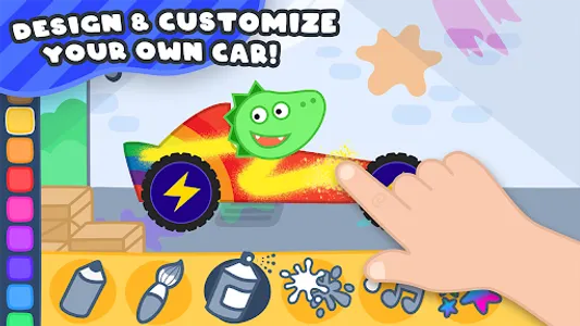 Racing Cars for kids screenshot 1