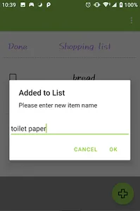 Purchase Notes screenshot 1