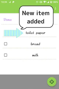 Purchase Notes screenshot 2