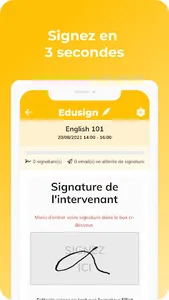 Edusign Intervenant screenshot 1