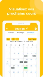 Edusign Intervenant screenshot 2
