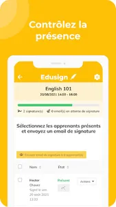 Edusign Intervenant screenshot 3