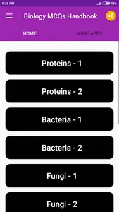 Biology Handbook screenshot 1