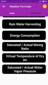 Weather Formulas screenshot 4