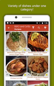 Barbecue Grill Recipes Offline screenshot 20