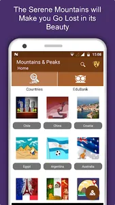 Peaks & Mountains Travel & Exp screenshot 0