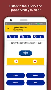 Speak Bosnian : Learn Bosnian  screenshot 3