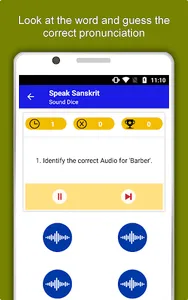 Speak Sanskrit : Learn Sanskri screenshot 12