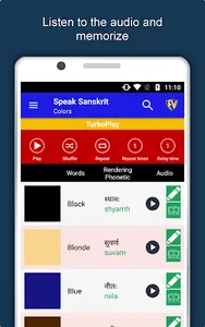 Speak Sanskrit : Learn Sanskri screenshot 17