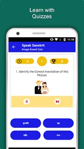 Speak Sanskrit : Learn Sanskri screenshot 2