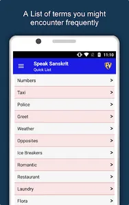 Speak Sanskrit : Learn Sanskri screenshot 23
