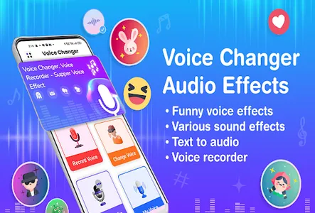 Voice changer & voice effects screenshot 0