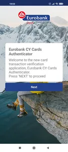 Eurobank CY Cards Authenticato screenshot 0