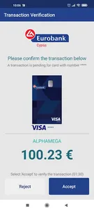 Eurobank CY Cards Authenticato screenshot 6