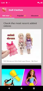 Learn how to make doll clothes screenshot 12
