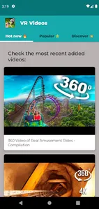 VR Videos 360 screenshot 4