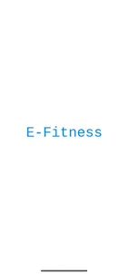 E-Fitness Gym screenshot 0