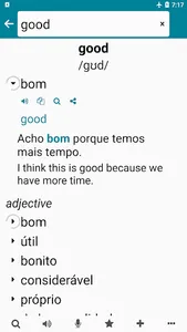 Portuguese - English screenshot 1