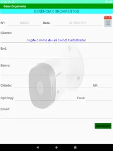 Orçamento Segurança Pro screenshot 10