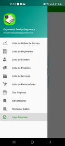 Orçamento Segurança Eletrônica screenshot 7