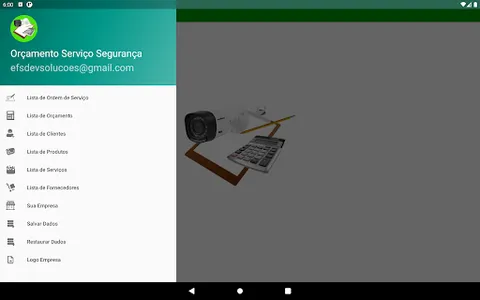 Orçamento Segurança Eletrônica screenshot 8