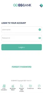 EGBANK Mobile Banking screenshot 0