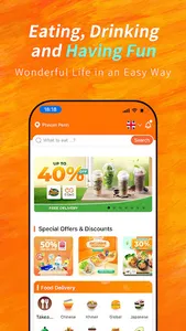 E-GetS : Food & Drink Delivery screenshot 0
