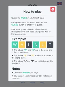 Woriddle! Word guess challenge screenshot 20