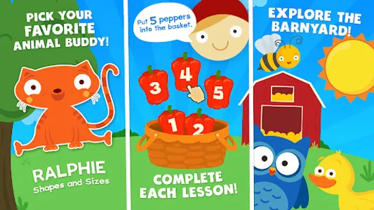 Animal Math Preschool Math screenshot 1