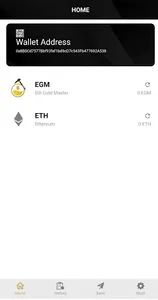 EGM WALLET screenshot 1