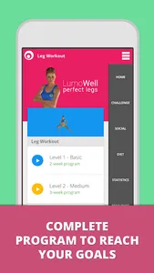 Leg Workouts Lumowell Trainer screenshot 14