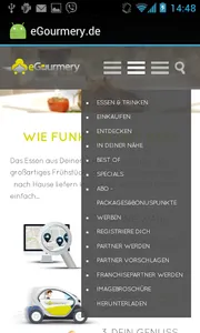 eGourmery.de screenshot 1