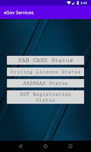 eGov Services (PAN card & Driv screenshot 6